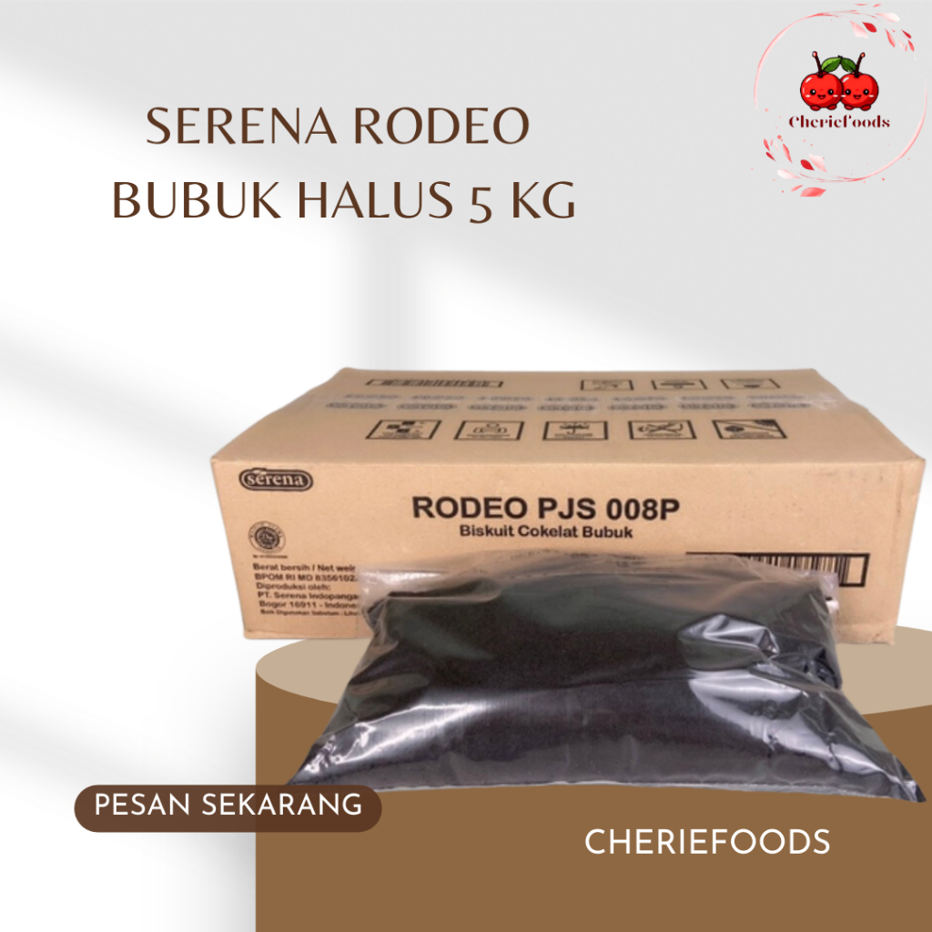 Jual SERENA Rodeo pjs 1 dus 5 kg / Bubuk Cokelat Utuh dari Serena Rodeo ...
