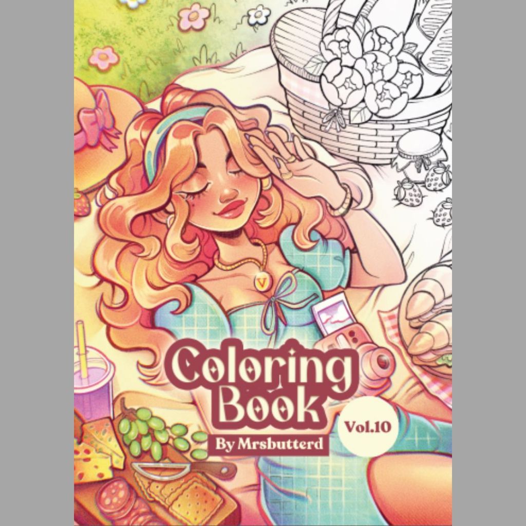 Jual MrsButterd Vol.10 Coloring Book | Shopee Indonesia