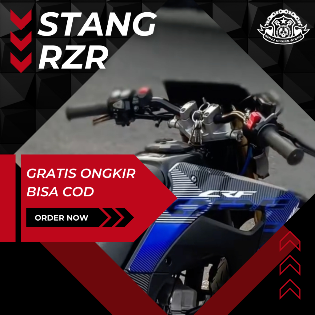 Jual STANG STIR RZR TEBAL 2MM PNP CRF KLX WR155 HEREX SUREX UNIVERSAL ...