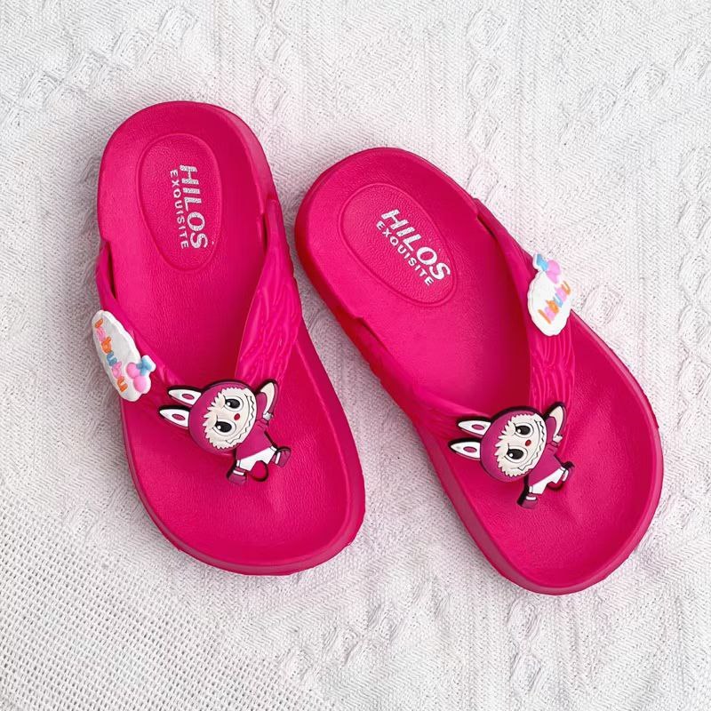 Jual Sendal Jepit Labubu Anak Perempuan 24-35 Kuromi Sendal Japit