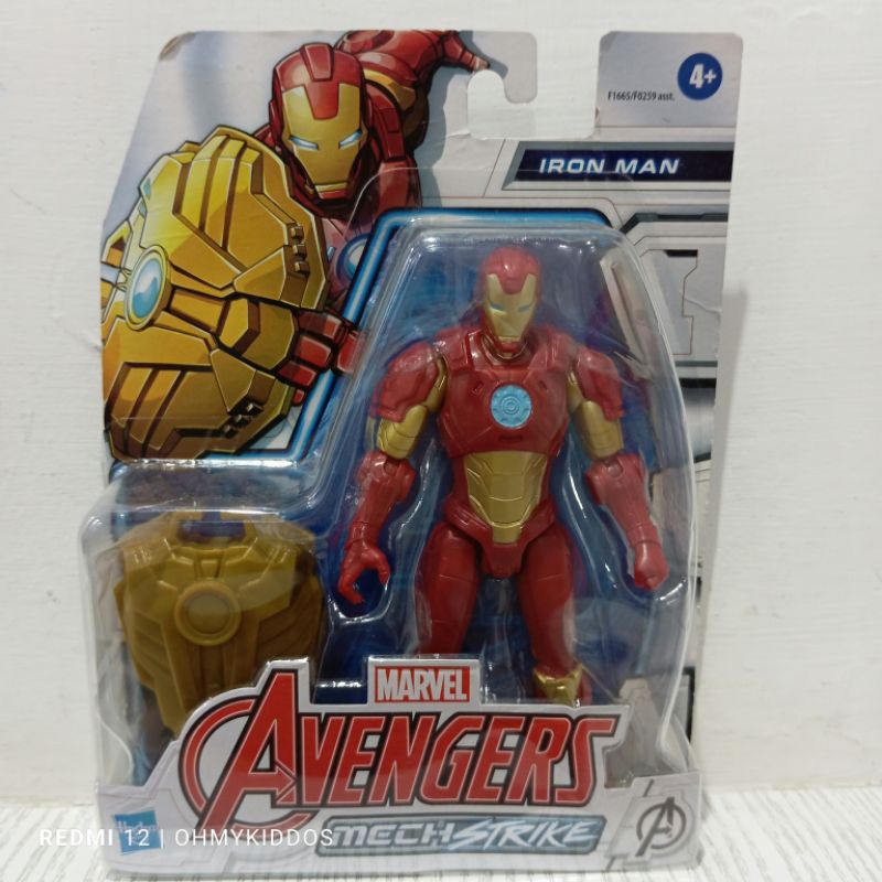 Jual ori original hasbro marvel avengers mechstrike iron man mech ...