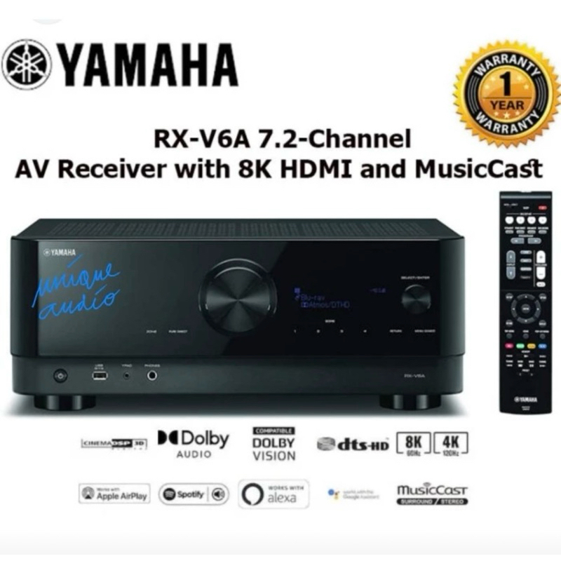 Jual yamaha rxv 6 a reciever dolby atmos | Shopee Indonesia