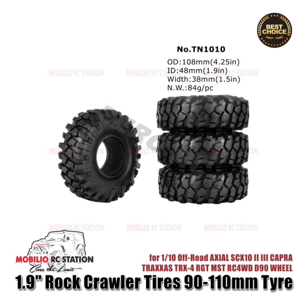 Rc 車用タイヤ タイヤ ホイール TRX4 D90 D110 アクシャル用 SCX10 1