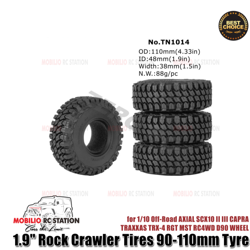 Rc 車用タイヤ タイヤ ホイール TRX4 D90 D110 アクシャル用 SCX10 1