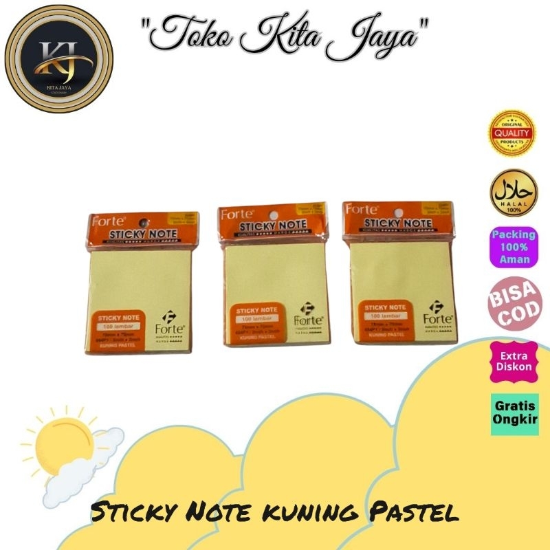 Jual Sticky Note Forte | Shopee Indonesia