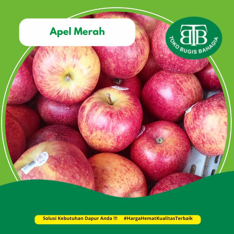 Jual Buah Apel Merah, Murah Makassar | Shopee Indonesia