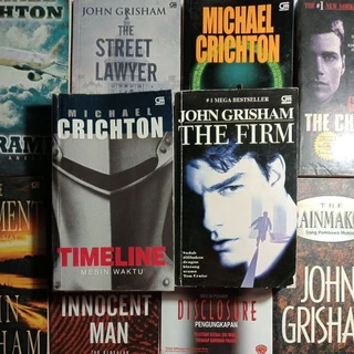 Koleksi Buku John Grisham , Michael Crichton