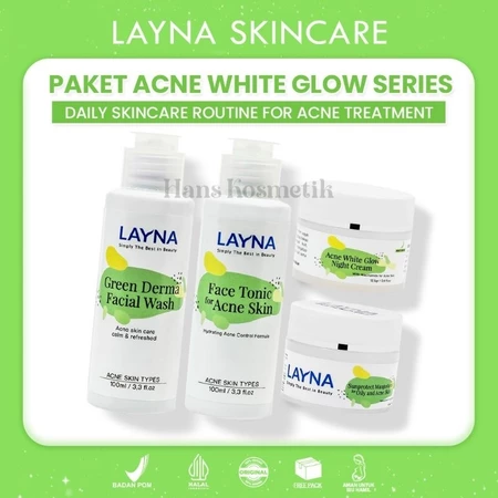 Layna Paket Acne White Glow Series