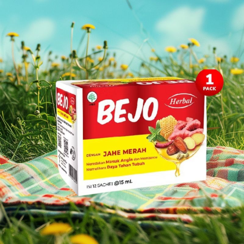 Jual Bejo Jahe Merah 1 Box Isi 12 Sachet | Shopee Indonesia