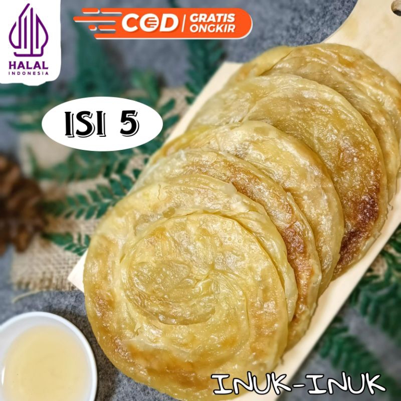 Jual INUK-INUK Roti Maryam/Roti Canai ukuran Sedang [isi 5] | Shopee ...