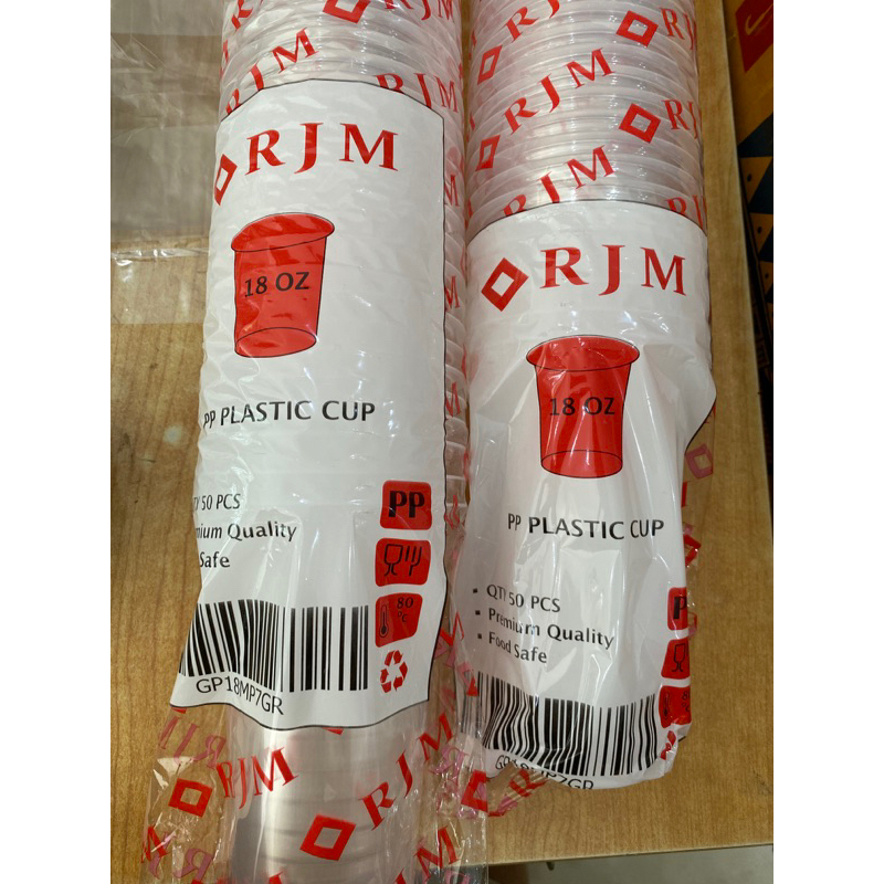 Jual [50pcs] GELAS 18 Oz RJM 7 gram | CUP 18 Oz RJM | GELAS PLASTIK 18 ...