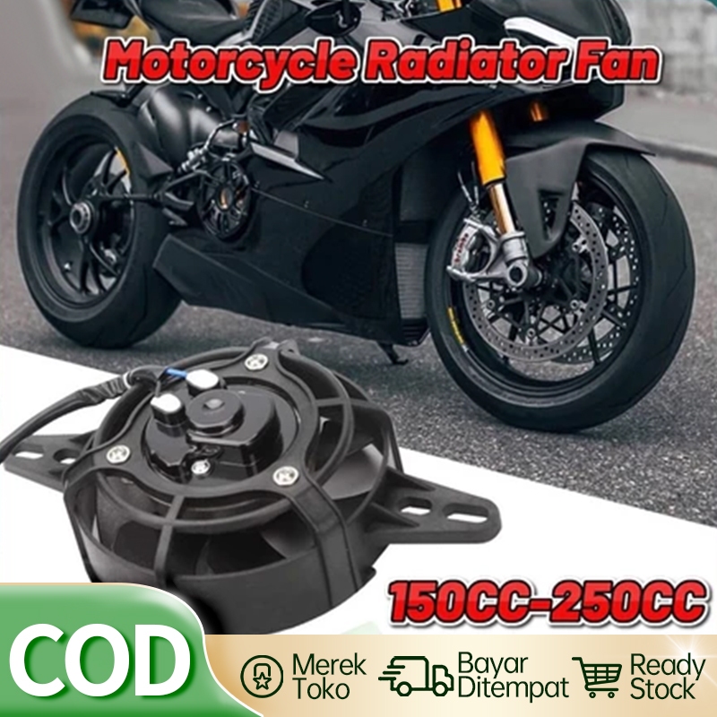 Jual Motorcycle Radiator Fan Kipas Radiator Trail Adventur Custom DC ...