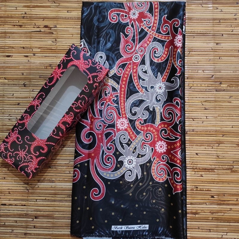 Jual Kain Batik Bahan Embos khas dayak SSE13 | Shopee Indonesia