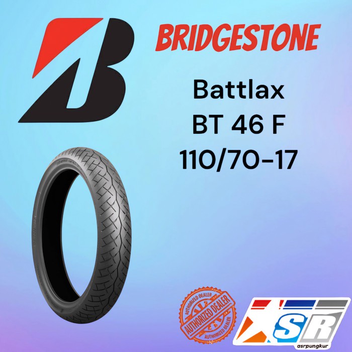 Jual Bridgestone Ban Battlax BT46 F 110/70-17 Sport Touring Made in ...