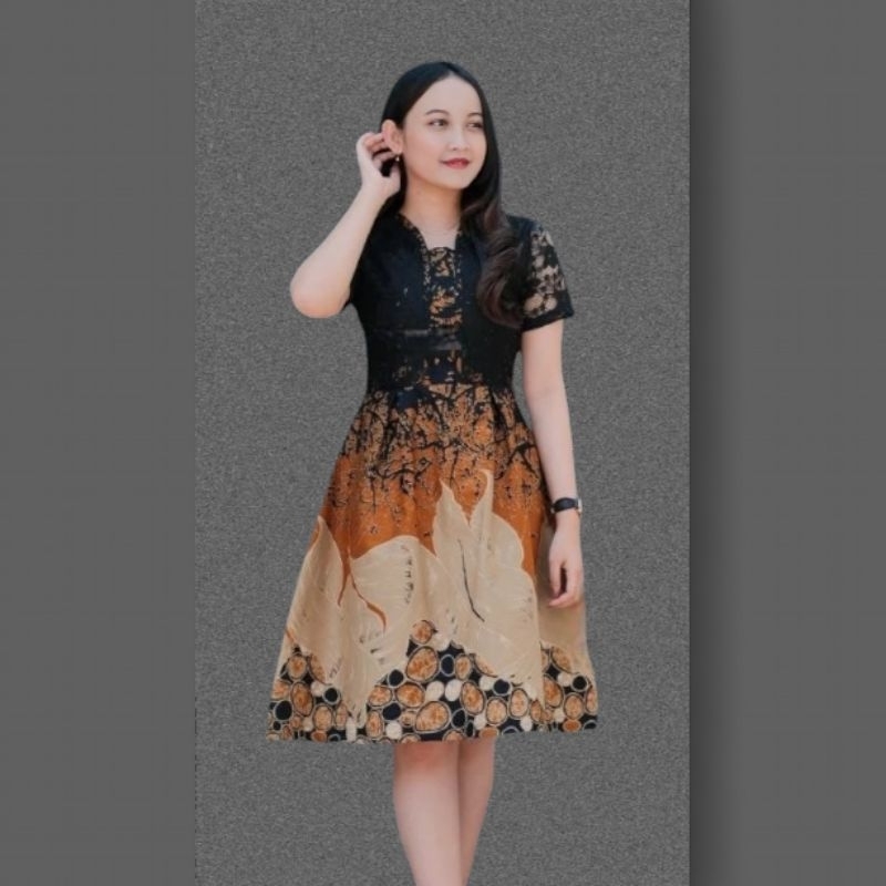 Dress Wanita Model Baju Sekdress Dress Wanita Batik Long Dress