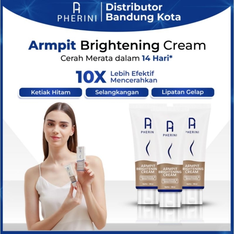 Jual PHERINI Armpit Brightening Cream Paket 3 Pemutih Ampuh ...