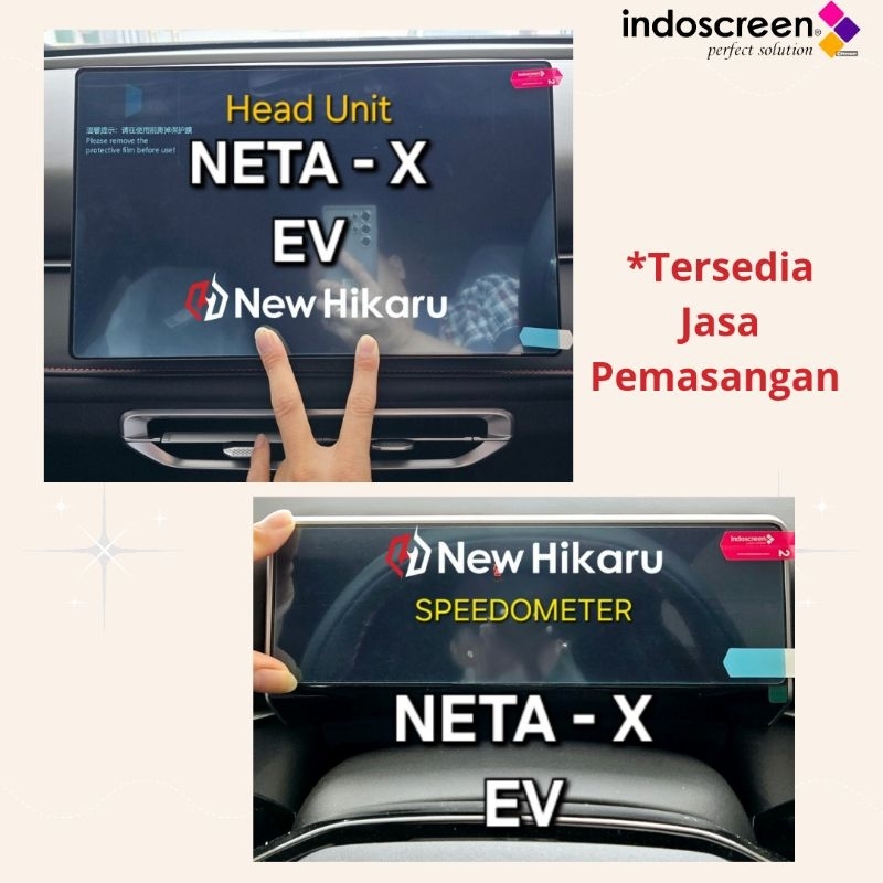 Jual NETA X EV - Premium Anti Gores Head Unit + SPEEDOMETER - Hikaru ...