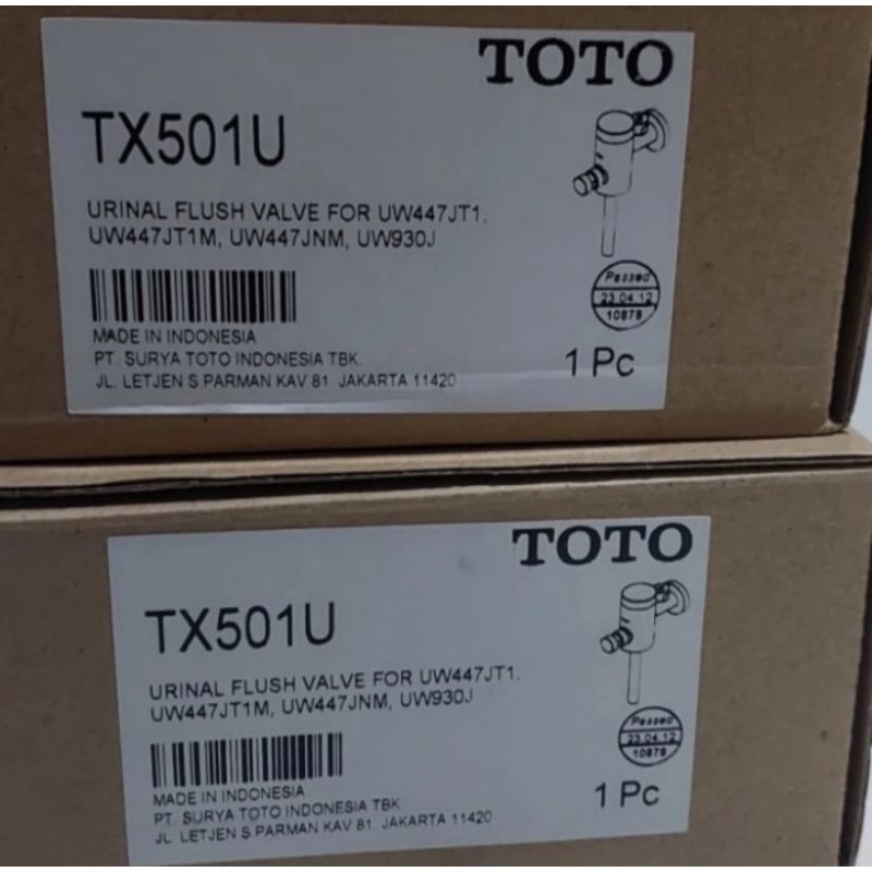 Jual PUSH KRAN TOTO TX 501U (BARU) | Shopee Indonesia
