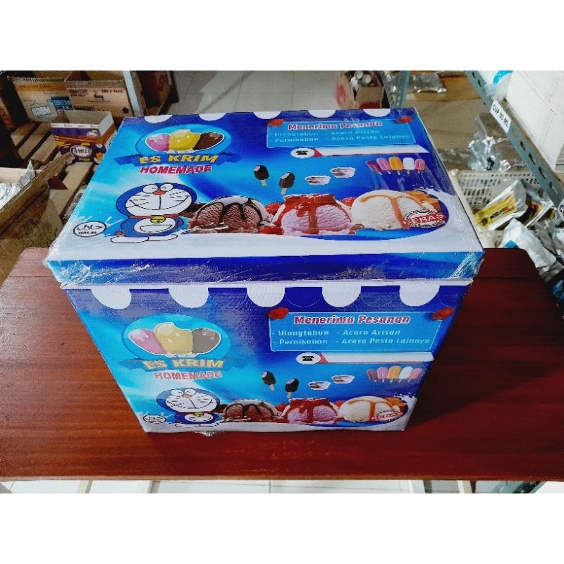 Jual Box Es Krim Ukuran Kecil + Icepack | Shopee Indonesia