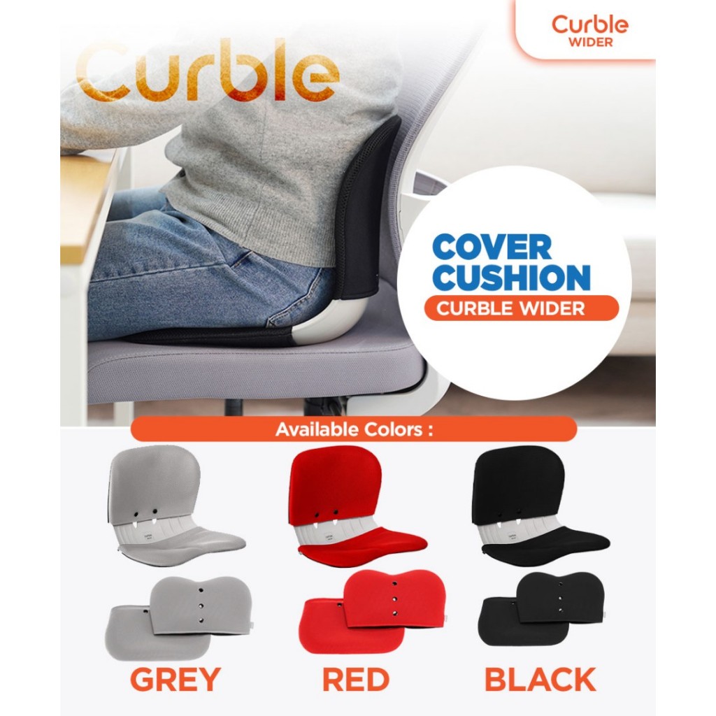 Jual Curble Posture Chair Sarung Pelindung Anti Slip Cover Wider ...