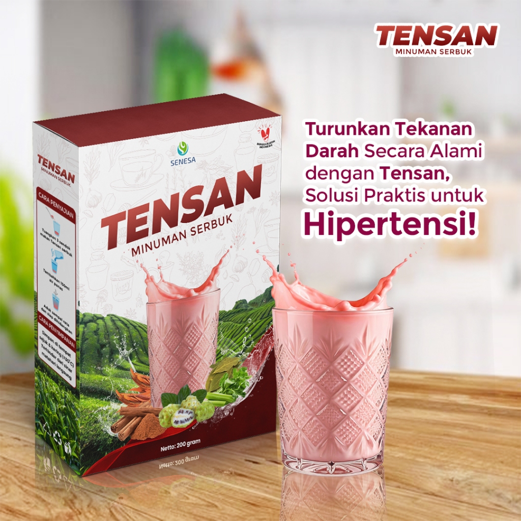 [TERMURAH] Tensan Minuman Herbal Obat Darah Tinggi Hipertensi