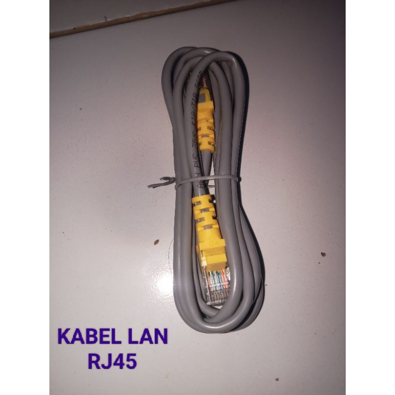 Jual kabel LAN RJ45 CAT6 cocok untuk pc, stb, router, laptop, smart tv ...