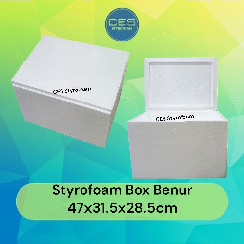 Jual Styrofoam Box Benur 47x31x28 cm Sterefoam | Shopee Indonesia