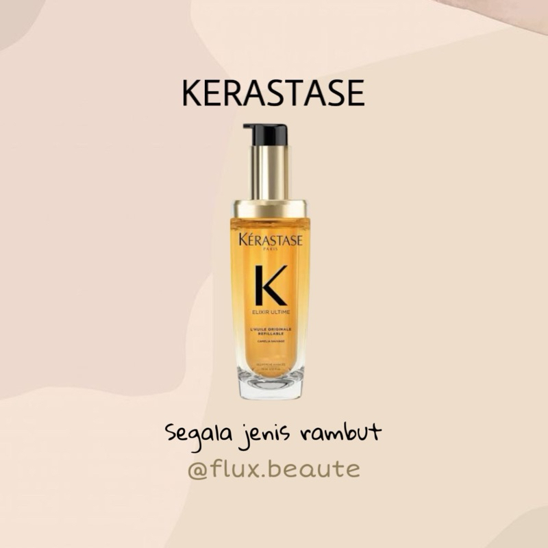 Huile Capillaire Elixir Ultime 30ml - Nourrissante Multi-usage, Parfum Freesia-santal-violette