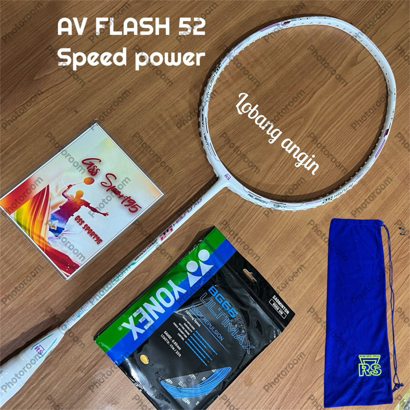 Jual RAKET BADMINTON RS AV FLASH 52 SPEED POWER | Shopee Indonesia