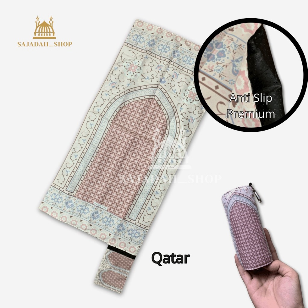 Sajadah  GROSIR Travel ISI 20PCS Roll Gulung ANTI SLIP Hemat Series Acichank Turkey