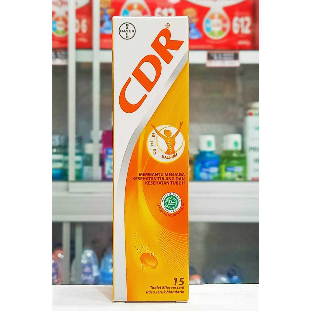 Jual CDR & CDR Fortos Effervescent Isi 10/15/20 TABLET - Menjaga ...