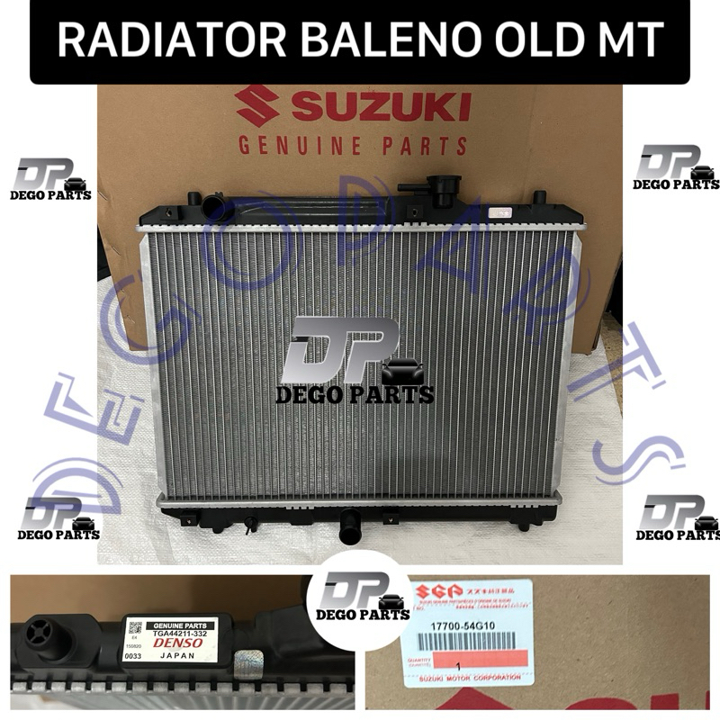 Jual RADIATOR ASSY BALENO OLD MANUAL ASLI ORIGINAL DENSO JAPAN | Shopee ...