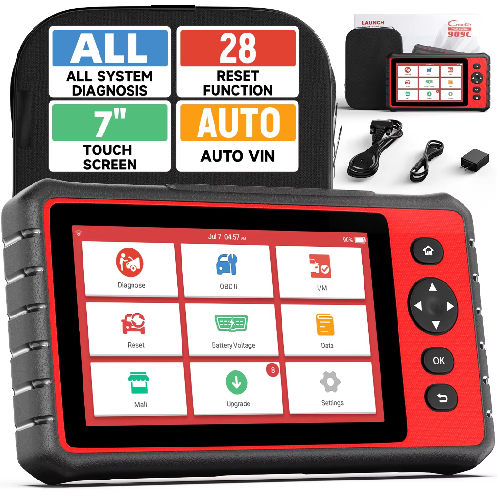 Jual LAUNCH X431 CRP909C Advanced Obd2 Scanner Car Scanner Car ...