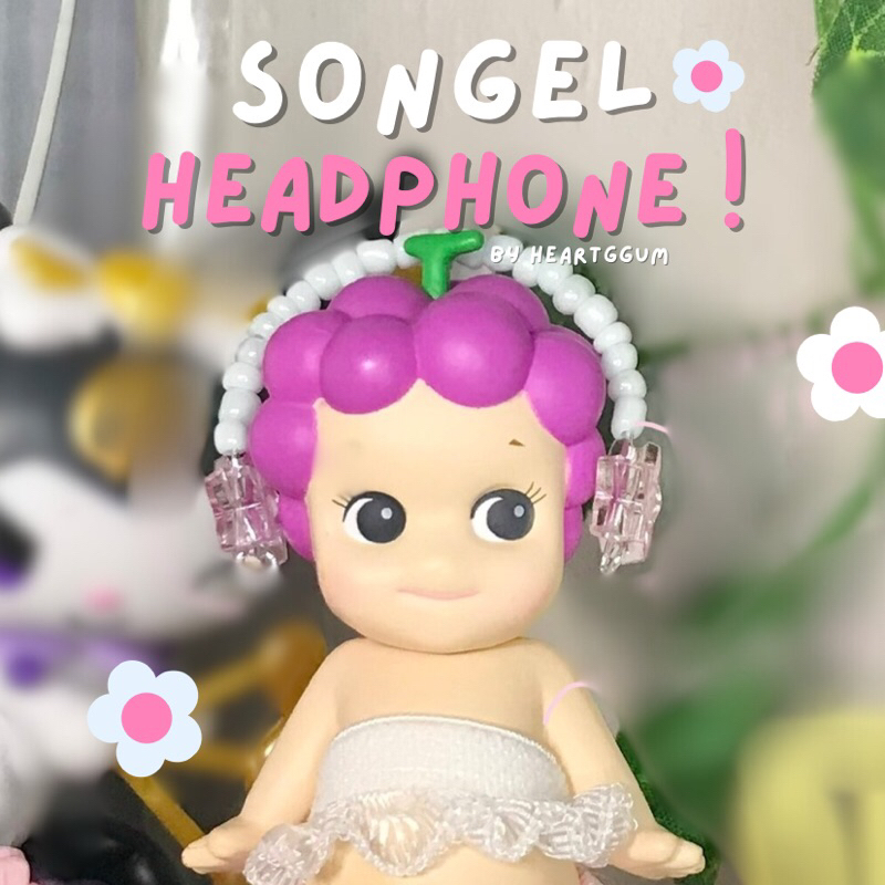 Jual [Tidak Dapat Boneka] Aksesoris Headphone for Sonny Angel ...