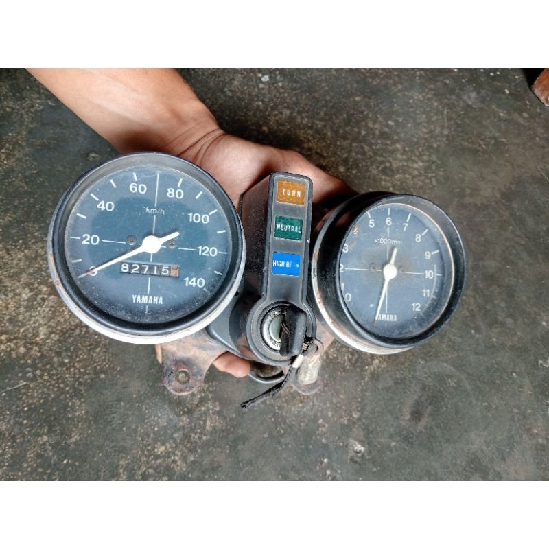 Jual spedometer meter motor Yamaha rx100 oryginal | Shopee Indonesia