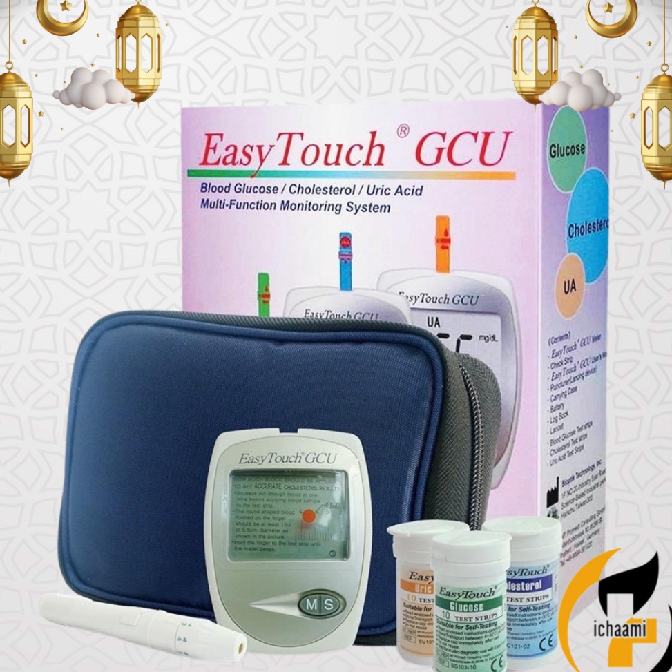 Jual Order Sekarang Easy Touch Alat Cek Gula Darah Gcu In Shopee Indonesia