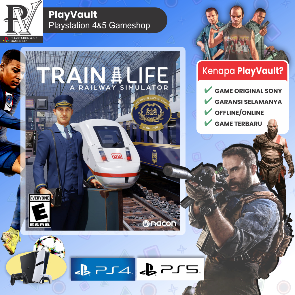 Jual Train Life A Railway Simulator - Orient-Express Train Edition PS4 ...