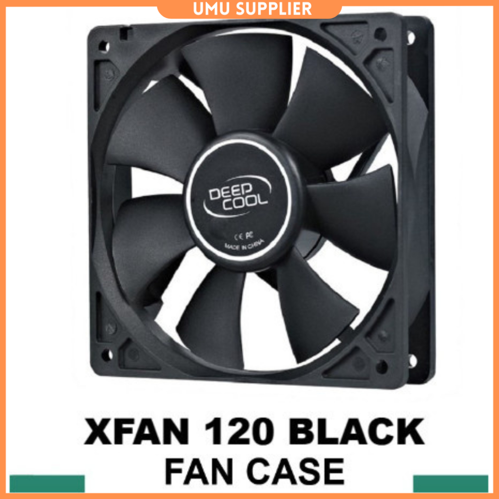 Jual (UMU SUPPLIER) DEEPCOOL XFAN 120 KIPAS FAN 12CM 120MM CASING CASE ...