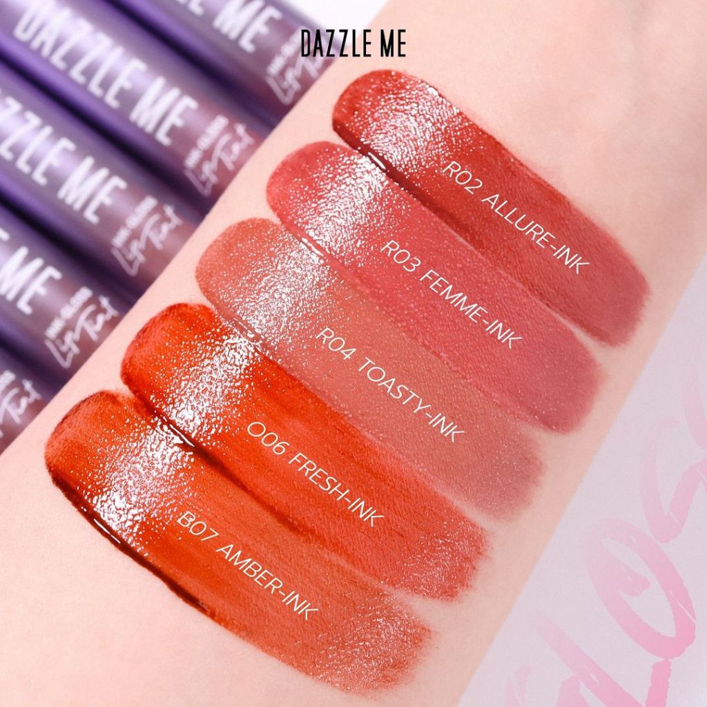 Jual [NEW LAUNCH] DAZZLE ME Ink-Gloss Lip Tint Watery Ink Gel Lip Tint ...