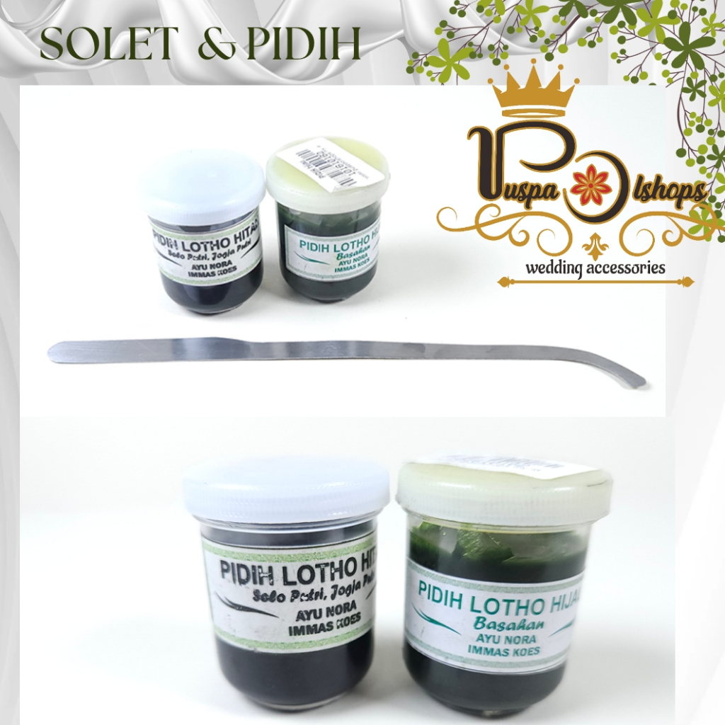 Jual pidih hitam pidih hijau lotho solet pidih | Shopee Indonesia