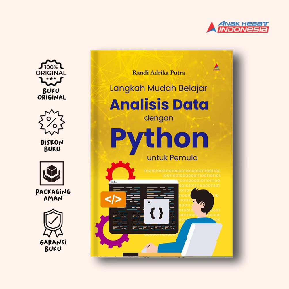 Jual KODE T87B Buku Langkah Mudah Belajar Analisis Data Dengan Python ...