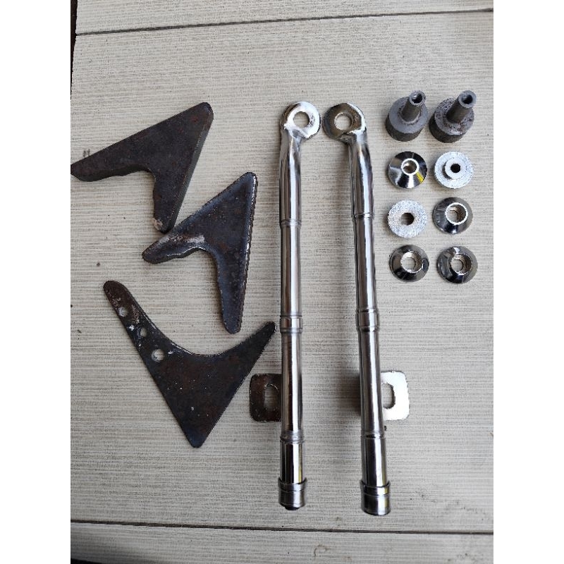 Jual paket begel cb panjang model oval set manisan shock manisan rangka ...