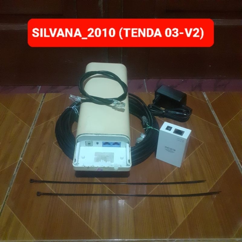 Jual TENDA 03 + KABEL LAN 15m (Router Outdoor 2.4GHz) | Shopee Indonesia