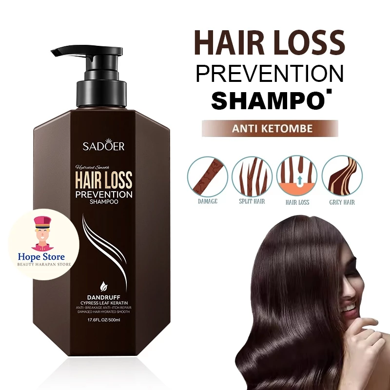 Sadoer Shampo Hair Loss Prevention 500ml Mengatasi Rambut Rontok Menguatkan Kulit Kepala | AutoStock