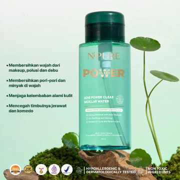Npure Acne Power Clear Micellar Water Micellar No Alcohol Sls Free