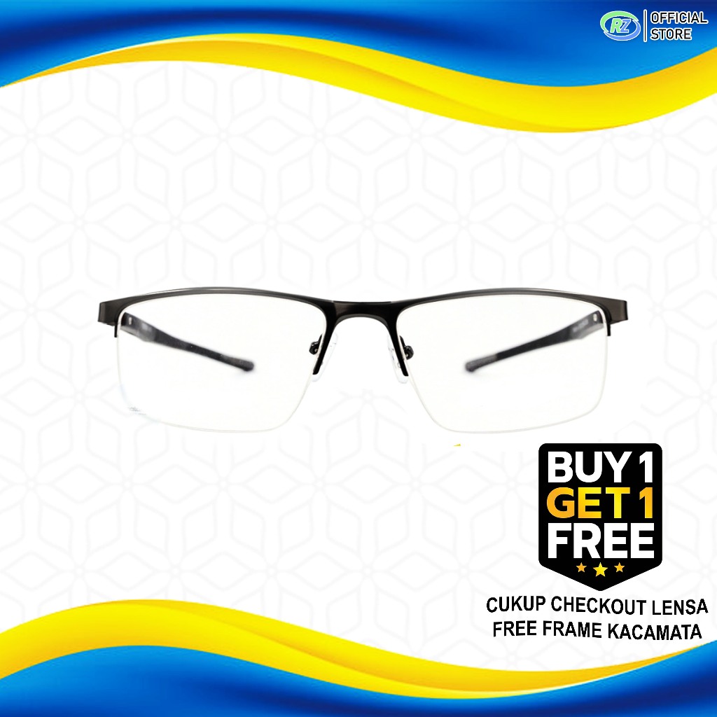 Jual Paket Frame Kacamata Bisa Pakai Minus Plus Cylinder - Kode RZ017 ...