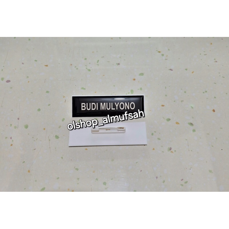 Jual name tag rasin ukuran 2,5(8) | Shopee Indonesia