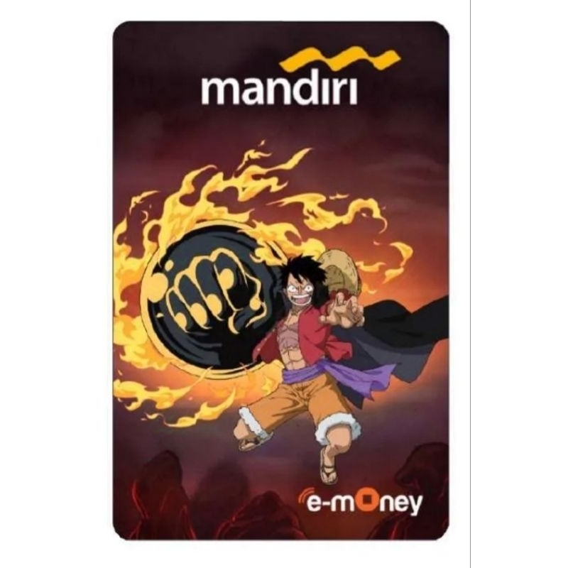 Jual Kartu Emoney Mandiri Limited Edition edisi One Piece | Shopee ...