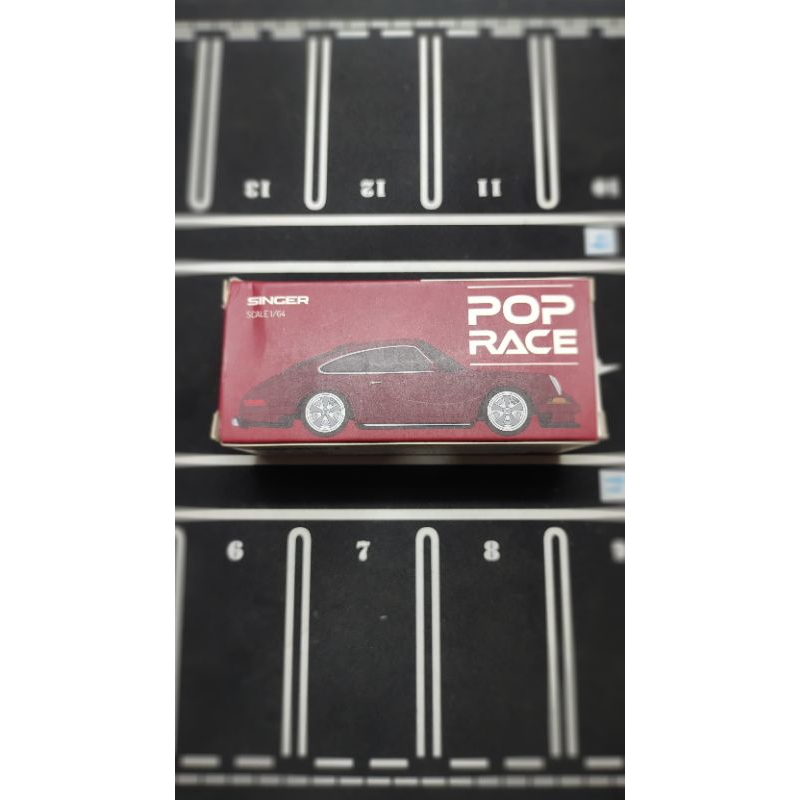 Jual POPRACE 64 Porsche Singer 911 (964) Red | Shopee Indonesia