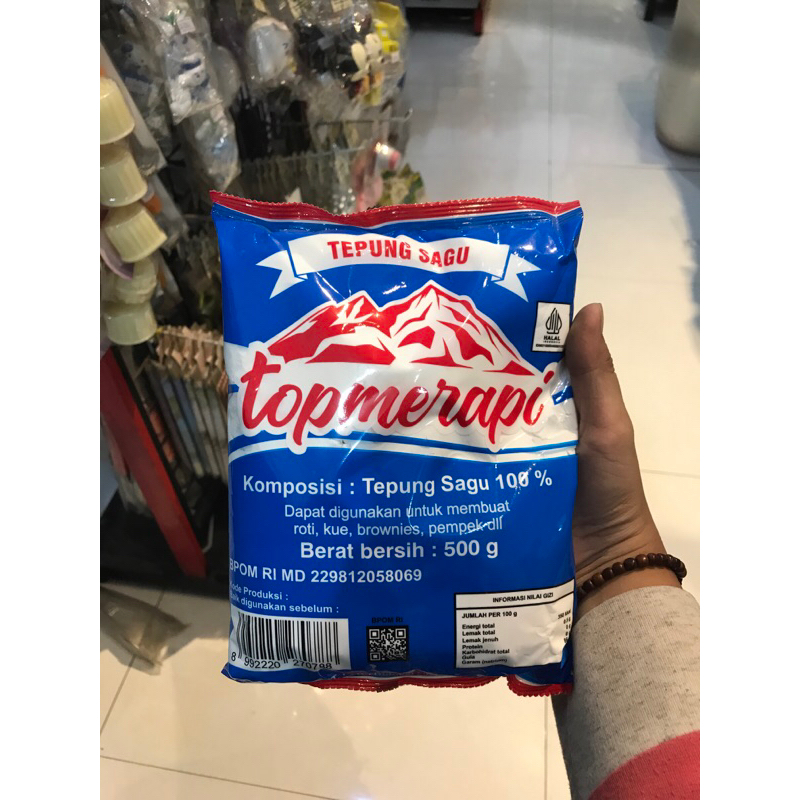 Jual TEPUNG SAGU TOP MERAPI 500g | Shopee Indonesia